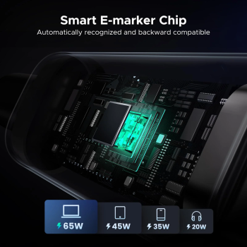 Ugreen Uno USB-C na USB-C polnilni kabel 100W, 1M