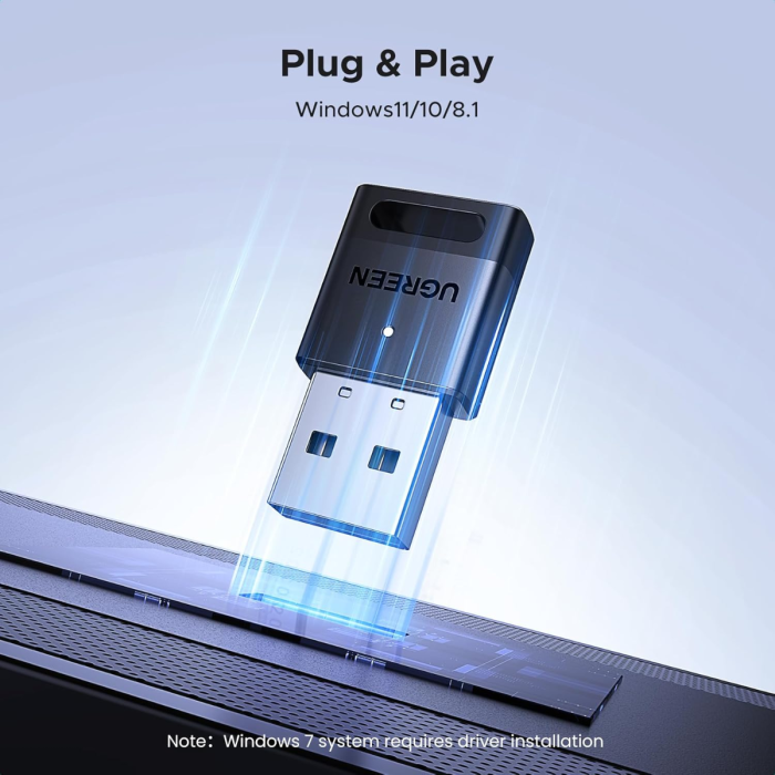 UGREEN bluetooth 5.4 brezžični oddajnik/sprejemnik UGREEN UGREEN bluetooth 5.4 brezžični oddajnik/sprejemnik