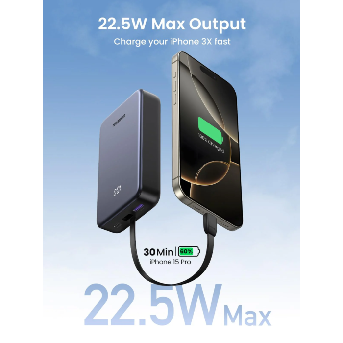 Ugreen 22,5W 20000mAh prenosna baterija UGREEN Ugreen 22,5W 20000mAh prenosna baterija