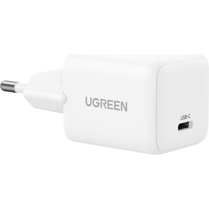 Ugreen 30W USB-C GaN hitri polnilec - bel UGREEN Ugreen 30W USB-C GaN hitri polnilec - bel