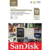 SanDisk MAX ENDURANCE microSDHC 32GB + SD Adapter SANDISK SanDisk MAX ENDURANCE microSDHC 32GB + SD Adapter