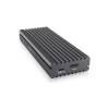 IcyBox IB-1817MC-C31 USB-C 3.1 ohišje za M.2 NVMe in SATA SSD ter zaščito pred pisanjem ICYBOX IcyBox IB-1817MC-C31 USB-C 3.1 ohišje za M.2 NVMe in SATA SSD ter zaščito pred pisanjem