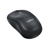 Logitech M220 Silent brezžična miška, črna