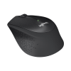 Logitech M330 Silent Plus brezžična miška, črna