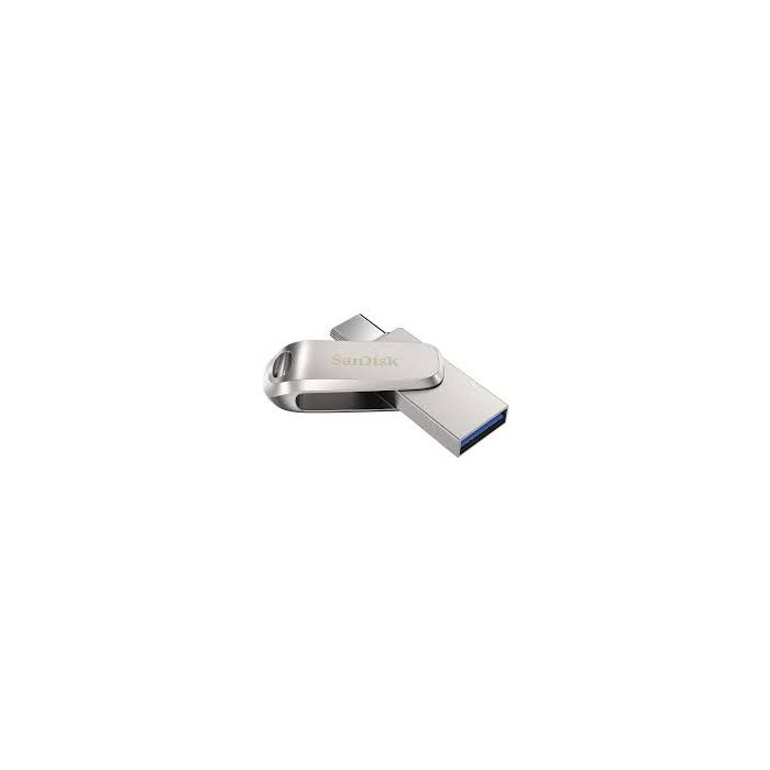 SanDisk Ultra Dual Drive Luxe USB Type-C 1TB 150MB/s USB 3.1 Gen 1, srebrn SANDISK SanDisk Ultra Dual Drive Luxe USB Type-C 1TB 150MB/s USB 3.1 Gen 1, srebrn