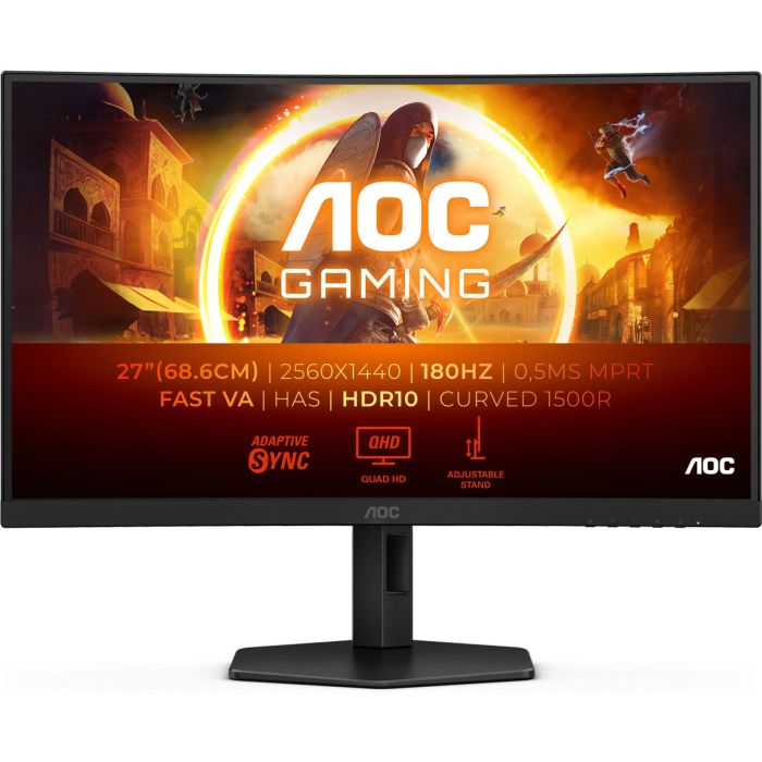 AOC Agon CQ27G4X 27 VA QHD 180Hz monitor AOC AOC Agon CQ27G4X 27 VA QHD 180Hz monitor