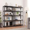 SONGMICS Regal 30 x 75 x 150 cm rjavo-črna, GLR030B01 SONGMICS SONGMICS Regal 30 x 75 x 150 cm rjavo-črna, GLR030B01