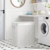 SONGMICS Košara za perilo White 3 x 50L bela, LCB091W01 SONGMICS SONGMICS Košara za perilo White 3 x 50L bela, LCB091W01