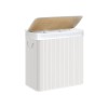 SONGMICS Košara za perilo White 3 x 50L bela, LCB091W01 SONGMICS SONGMICS Košara za perilo White 3 x 50L bela, LCB091W01