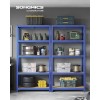 SONGMICS Regal 200 x 100 x 50 cm rjavo-moder,GLR050Q01 SONGMICS SONGMICS Regal 200 x 100 x 50 cm rjavo-moder,GLR050Q01