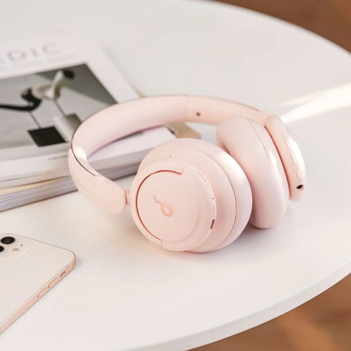 Anker Soundcore Life Q30 naglavne slušalke z NC, roza ANKER Anker Soundcore Life Q30 naglavne slušalke z NC, roza