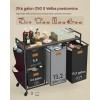 VASAGLE košara za perilo črna 4/1 150L VASAGLE VASAGLE košara za perilo črna 4/1 150L
