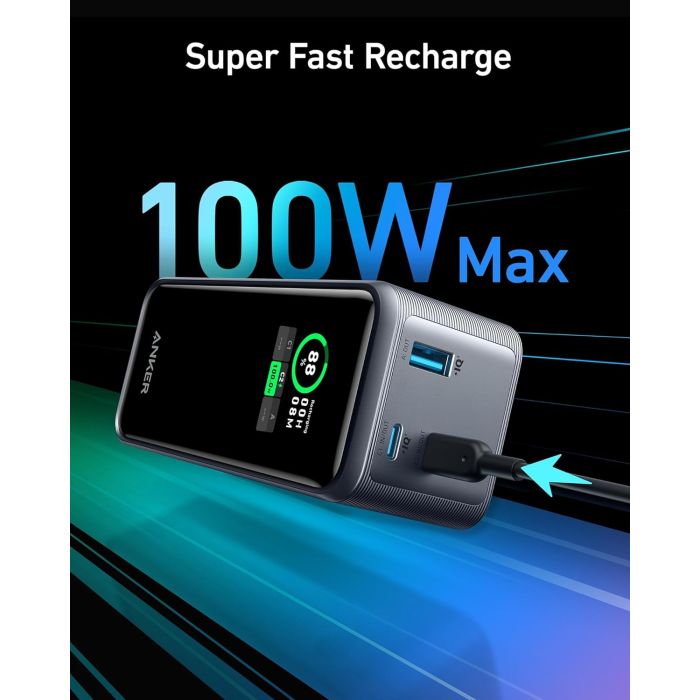 Anker Prime Powerbank 20000mAh 200W ANKER Anker Prime Powerbank 20000mAh 200W