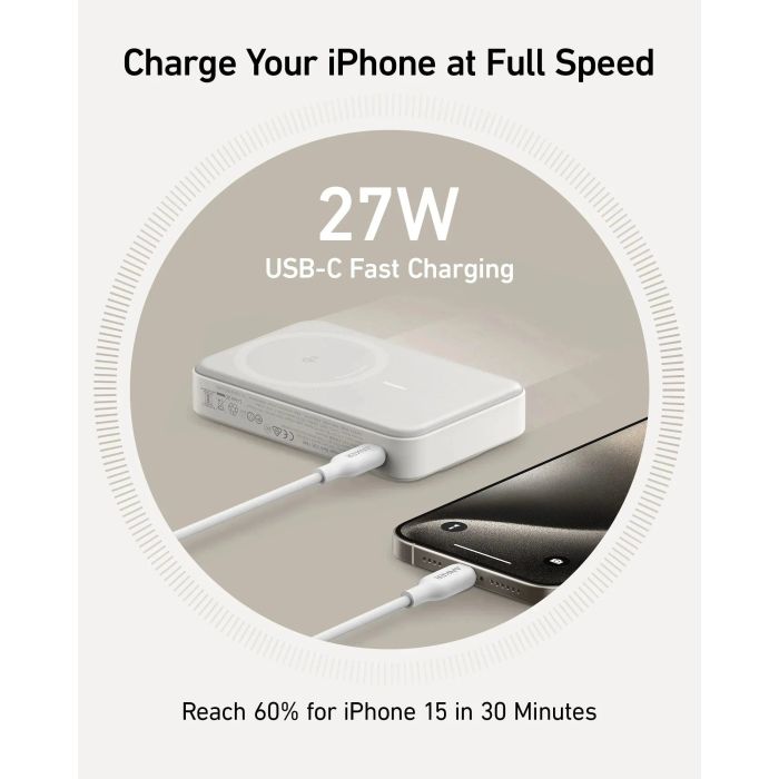 Anker MagGo 633 10k powerbank, bel ANKER Anker MagGo 633 10k powerbank, bel