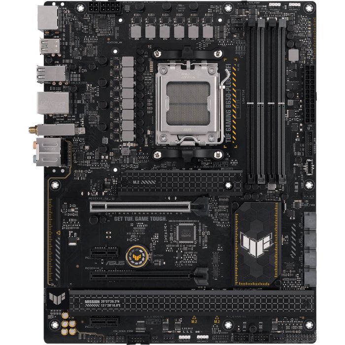 ASUS TUF GAMING B650-PLUS WIFI, DDR5, SATA3, USB3.2Gen2x2, DP, 2.5GbE, Wi-Fi, AM5 ATX ASUS ASUS TUF GAMING B650-PLUS WIFI, DDR5, SATA3, USB3.2Gen2x2, DP, 2.5GbE, Wi-Fi, AM5 ATX