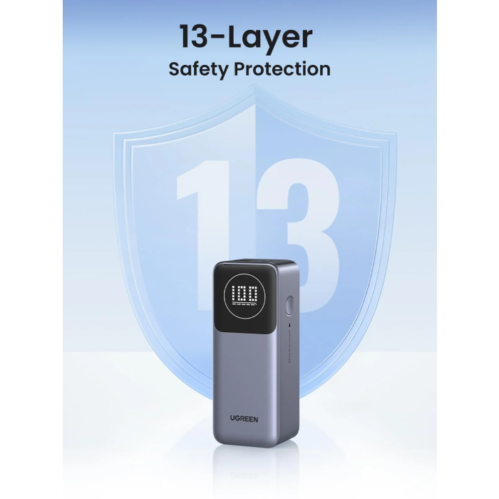 Ugreen prenosna polnilna baterija 12.000mAh, 100W UGREEN Ugreen prenosna polnilna baterija 12.000mAh, 100W