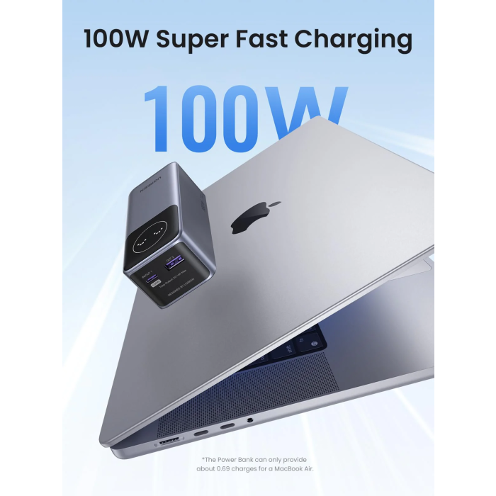 Ugreen prenosna polnilna baterija 12.000mAh, 100W UGREEN Ugreen prenosna polnilna baterija 12.000mAh, 100W