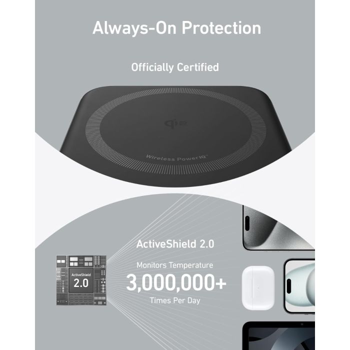 Anker MagGo 633 10K powerbank, črn ANKER Anker MagGo 633 10K powerbank, črn