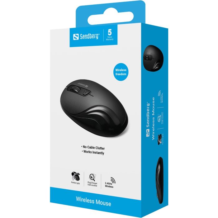 Sandberg Wireless Mouse brezžična miška SANDBERG Sandberg Wireless Mouse brezžična miška
