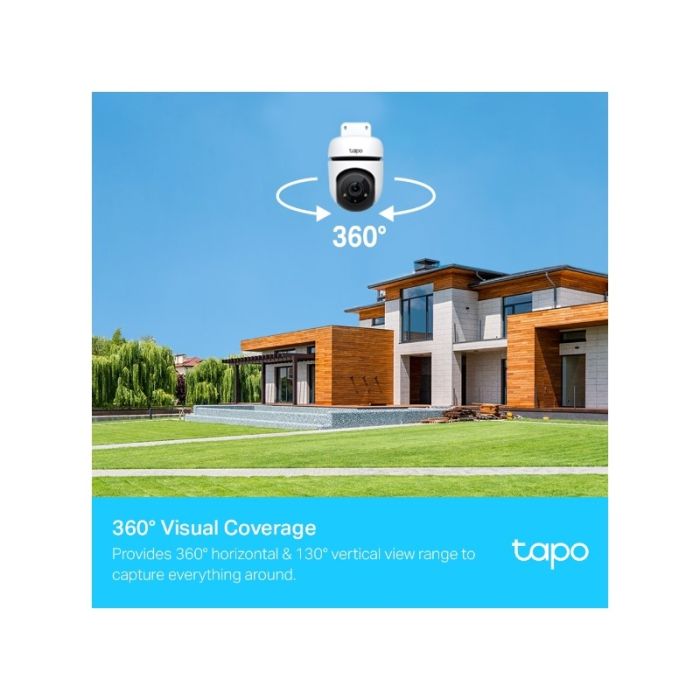 TP-LINK Tapo C500 FHD 360° Pan/Tilt zunanja Wi-Fi varnostna kamera TP-LINK TP-LINK Tapo C500 FHD 360° Pan/Tilt zunanja Wi-Fi varnostna kamera