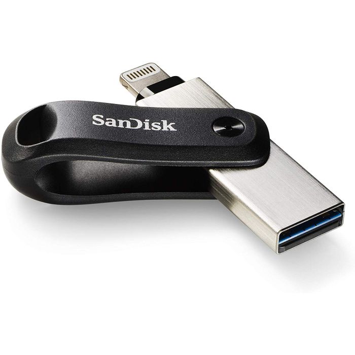 SanDisk iXpand Flash Drive Go 128GB - USB3.0 + Lightning - for iPhone and iPad SANDISK SanDisk iXpand Flash Drive Go 128GB - USB3.0 + Lightning - for iPhone and iPad