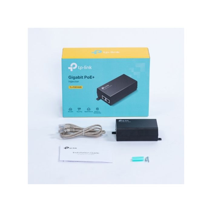 TP-LINK TL-POE160S PoE+ Injector TP-LINK TP-LINK TL-POE160S PoE+ Injector