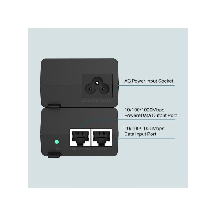 TP-LINK TL-POE160S PoE+ Injector TP-LINK TP-LINK TL-POE160S PoE+ Injector