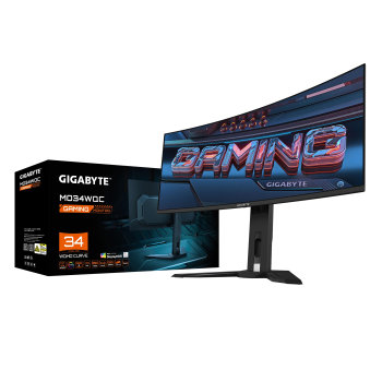 GIGABYTE MO34WQC 34 OLED Gaming WQHD monitor GIGABYTE MO34WQC 34 OLED Gaming WQHD monitor