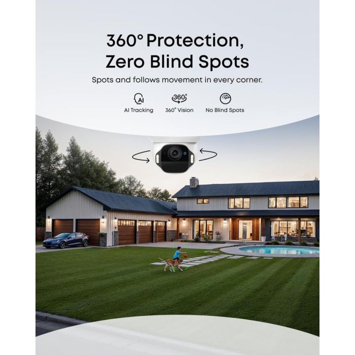 Anker Eufy Security SoloCam E42 komplet 2 kamer + HomeBase 3 baza + 2 solarna panela ANKER Anker Eufy Security SoloCam E42 komplet 2 kamer + HomeBase 3 baza + 2 solarna panela