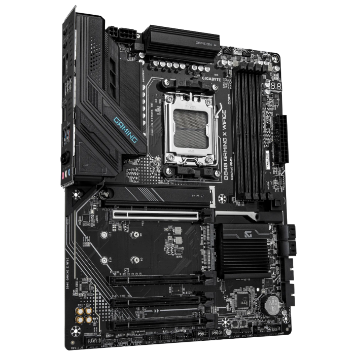 GIGABYTE B840 GAMING X WIFI6E, DDR5, SATA3, USB3.2Gen2, DP, 2.5GbE, Wi-Fi 6E, AM5 ATX GIGABYTE GIGABYTE B840 GAMING X WIFI6E, DDR5, SATA3, USB3.2Gen2, DP, 2.5GbE, Wi-Fi 6E, AM5 ATX