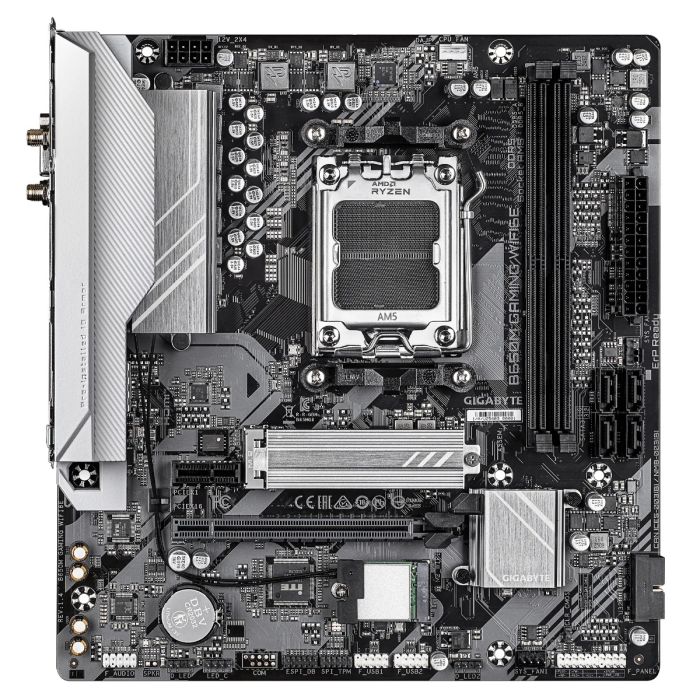 GIGABYTE B650M GAMING WIFI6E, DDR5, SATA3, USB3.2Gen1, HDMI, 2.5GbE, Wi-Fi 6E, AM5 mATX GIGABYTE GIGABYTE B650M GAMING WIFI6E, DDR5, SATA3, USB3.2Gen1, HDMI, 2.5GbE, Wi-Fi 6E, AM5 mATX