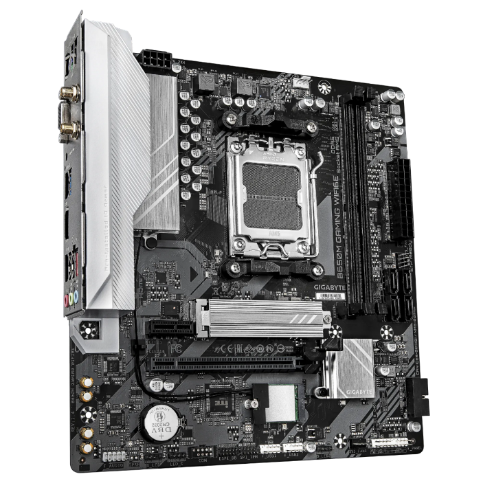 GIGABYTE B650M GAMING WIFI6E, DDR5, SATA3, USB3.2Gen1, HDMI, 2.5GbE, Wi-Fi 6E, AM5 mATX GIGABYTE GIGABYTE B650M GAMING WIFI6E, DDR5, SATA3, USB3.2Gen1, HDMI, 2.5GbE, Wi-Fi 6E, AM5 mATX