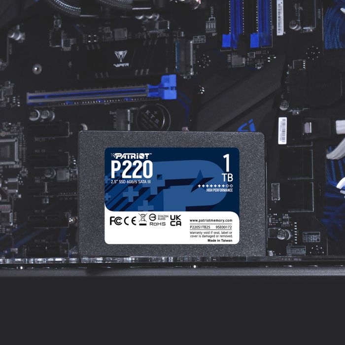 Patriot P220 1TB SSD SATA 3 2.5 PATRIOT Patriot P220 1TB SSD SATA 3 2.5
