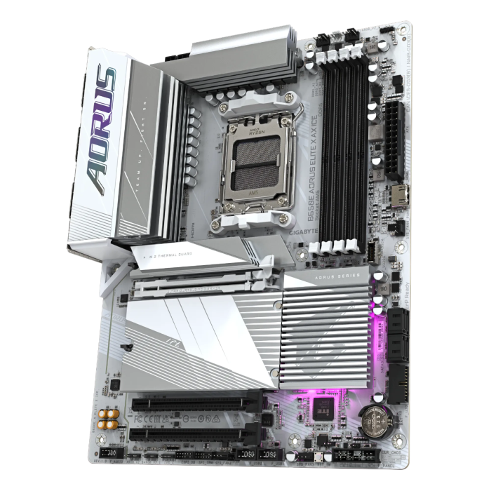 GIGABYTE B650E A ELITE X ICE, DDR5, SATA3, USB3.2Gen2x2, DP, 2.5GbE, WiFi 6E, AM5 ATX GIGABYTE GIGABYTE B650E A ELITE X ICE, DDR5, SATA3, USB3.2Gen2x2, DP, 2.5GbE, WiFi 6E, AM5 ATX