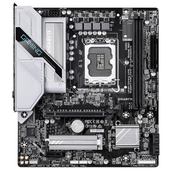 GIGABYTE H810M GAMING WIFI6, DDR5, SATA3, DP, USB3.2Gen1, Wi-Fi 6, LGA1851 mATX GIGABYTE GIGABYTE H810M GAMING WIFI6, DDR5, SATA3, DP, USB3.2Gen1, Wi-Fi 6, LGA1851 mATX