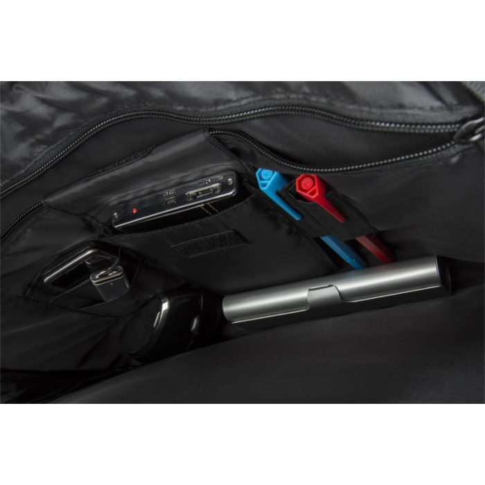 RivaCase ogljeno črna spremenljiva torba/nahrbtnik za prenosni računalnik 16 8290