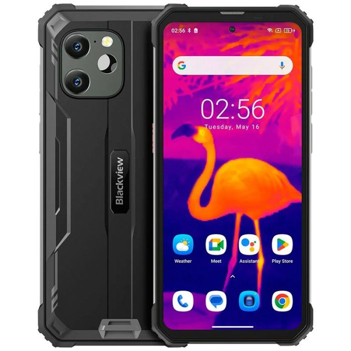 Blackview pametni robustni telefon BV8900 8GB+256GB z vgrajeno termalno kamero, črn BLACKVIEW Blackview pametni robustni telefon BV8900 8GB+256GB z vgrajeno termalno kamero, črn