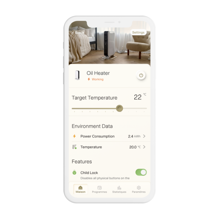 MILL panelni konvekcijski radiator Wi-Fi 700W jeklo PA700WIFI4 MILL MILL panelni konvekcijski radiator Wi-Fi 700W jeklo PA700WIFI4