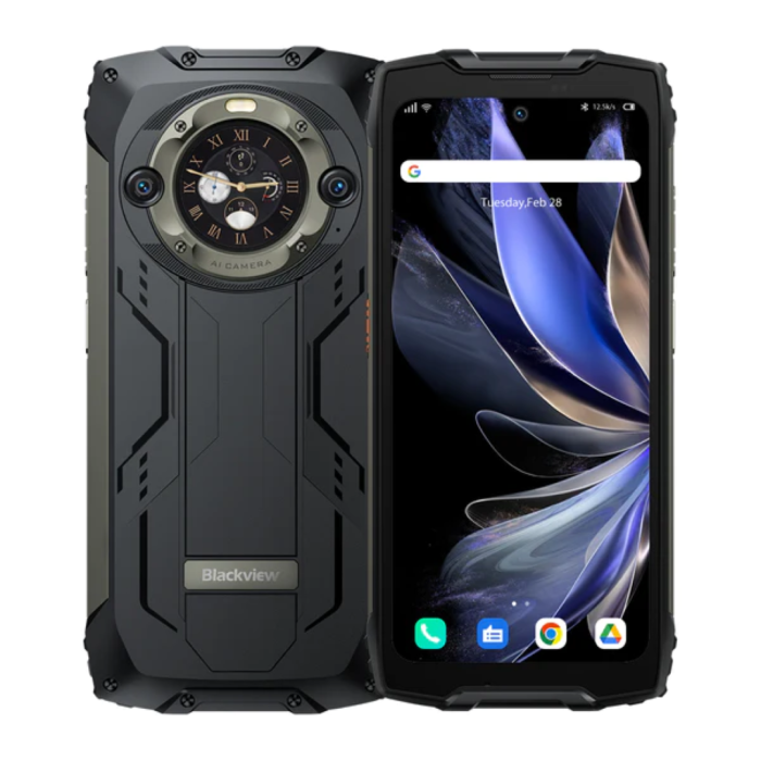 Blackview pametni robustni telefon BV9300 Pro 12GB+256GB z vgrajeno 100LM svetilko, črn BLACKVIEW Blackview pametni robustni telefon BV9300 Pro 12GB+256GB z vgrajeno 100LM svetilko, črn