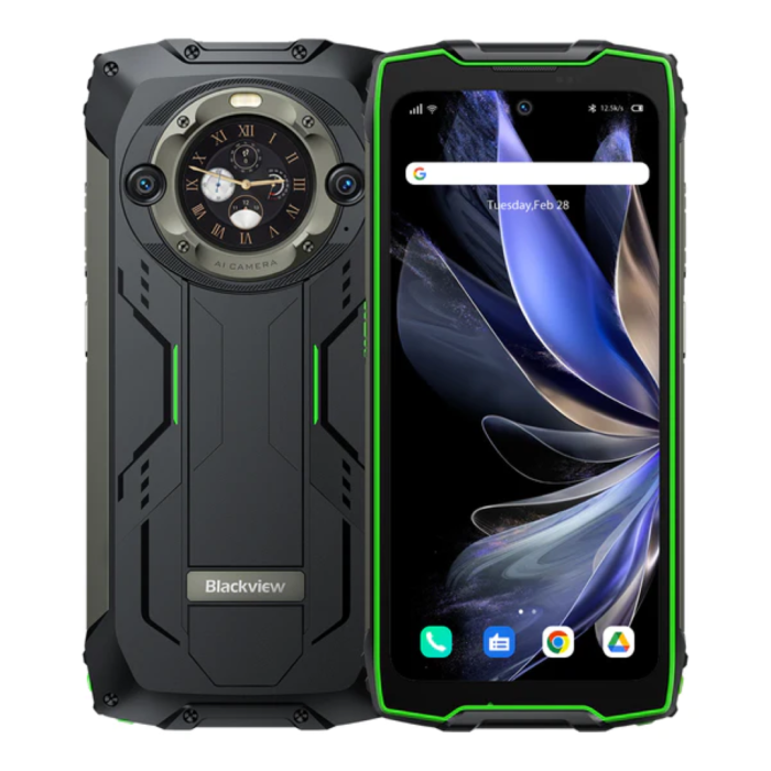 Blackview pametni robustni telefon BV9300 Pro 12GB+256GB z vgrajeno 100LM svetilko, zelen BLACKVIEW Blackview pametni robustni telefon BV9300 Pro 12GB+256GB z vgrajeno 100LM svetilko, zelen