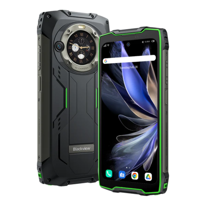 Blackview pametni robustni telefon BV9300 Pro 12GB+256GB z vgrajeno 100LM svetilko, zelen BLACKVIEW Blackview pametni robustni telefon BV9300 Pro 12GB+256GB z vgrajeno 100LM svetilko, zelen