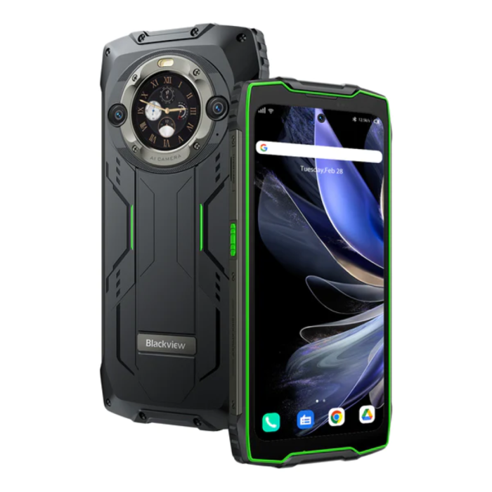 Blackview pametni robustni telefon BV9300 Pro 12GB+256GB z vgrajeno 100LM svetilko, zelen BLACKVIEW Blackview pametni robustni telefon BV9300 Pro 12GB+256GB z vgrajeno 100LM svetilko, zelen