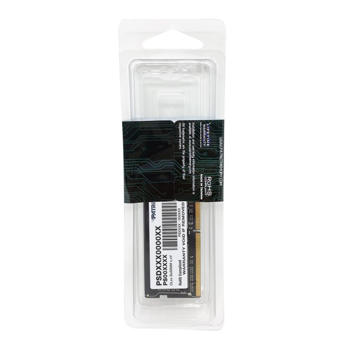 Patriot Signature Line 16GB DDR4-3200 SODIMM PC4-25600 CL22, 1.2V PATRIOT Patriot Signature Line 16GB DDR4-3200 SODIMM PC4-25600 CL22, 1.2V