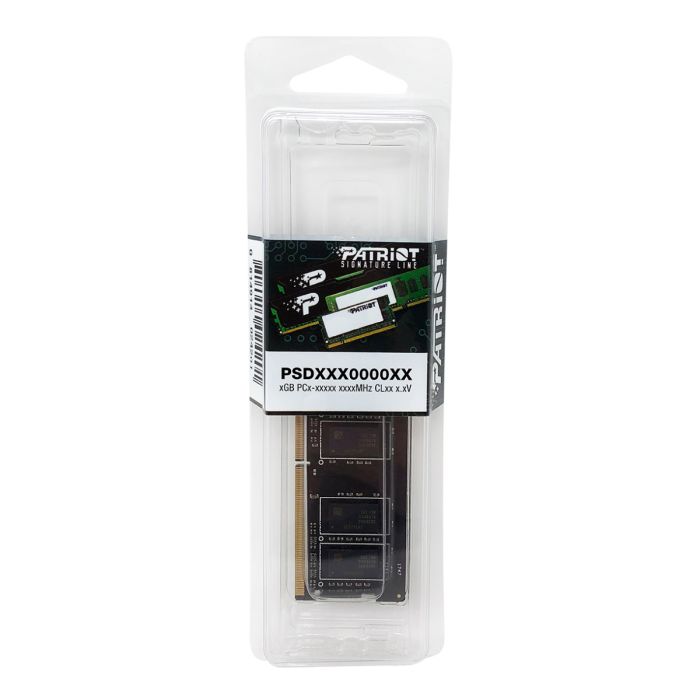 Patriot Signature Line 16GB DDR4-3200 SODIMM PC4-25600 CL22, 1.2V PATRIOT Patriot Signature Line 16GB DDR4-3200 SODIMM PC4-25600 CL22, 1.2V