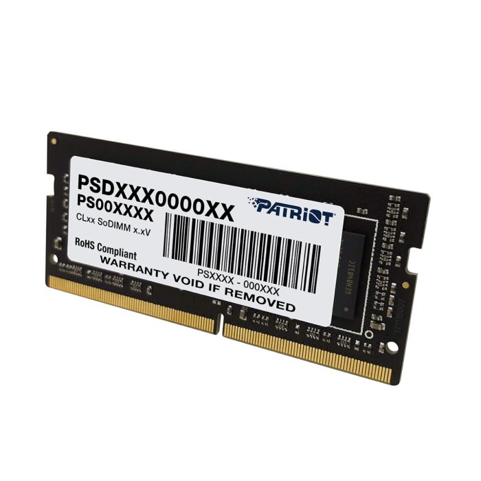 Patriot Signature Line 16GB DDR4-3200 SODIMM PC4-25600 CL22, 1.2V PATRIOT Patriot Signature Line 16GB DDR4-3200 SODIMM PC4-25600 CL22, 1.2V