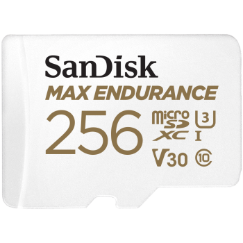SanDisk MAX ENDURANCE microSDXC 256GB + SD Adapter