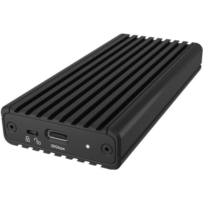 IcyBox IB-1917M-C32a ohišje za 1x M.2 NVMe SSD z USB-C 3.2 Gen 2x2 do 20 Gbit/s ICYBOX IcyBox IB-1917M-C32a ohišje za 1x M.2 NVMe SSD z USB-C 3.2 Gen 2x2 do 20 Gbit/s