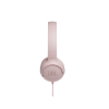 JBL Tune 500 naglavne slušalke z mikrofonom, roza