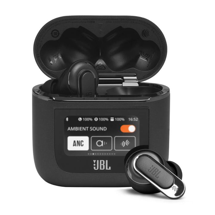 JBL Tour Pro 2 TWS brezžične slušalke z mikrofonom, črne JBL JBL Tour Pro 2 TWS brezžične slušalke z mikrofonom, črne