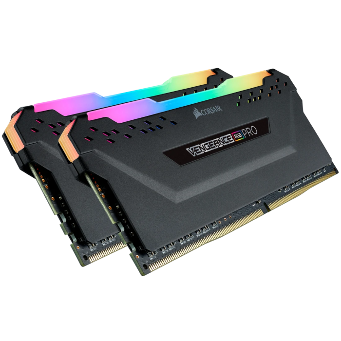 Corsair VENGEANCE RGB PRO 32GB (2x16GB) DDR4 DRAM 3600MHz CL18, 1.35V CORSAIR Corsair VENGEANCE RGB PRO 32GB (2x16GB) DDR4 DRAM 3600MHz CL18, 1.35V